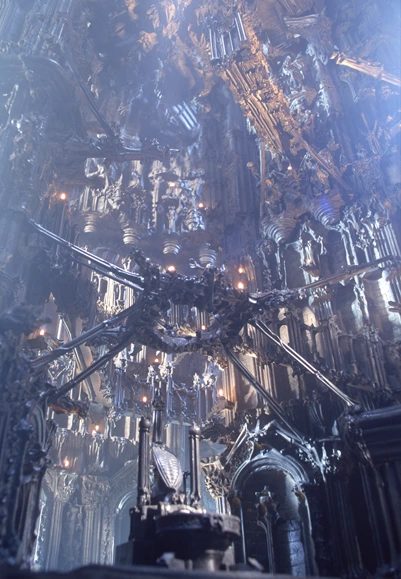 Jacques Gastineau creation-cathedral diorama scenery